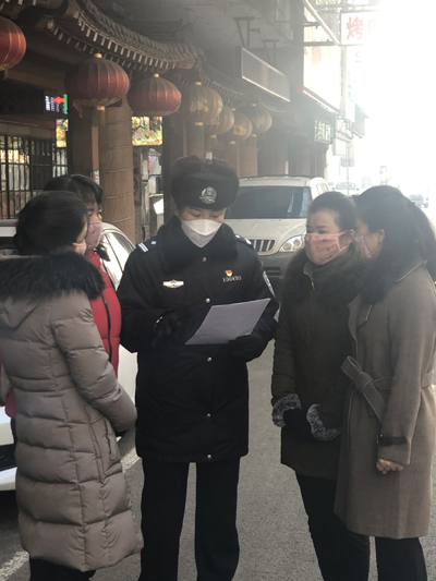 安慧深入轄區(qū)進(jìn)行逐人逐戶核查、宣傳防疫知識